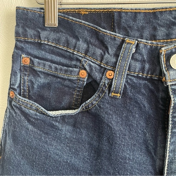 Levis Mens 511 Slim Fit Stretch Jeans 31x32 dark wash  Denim Cotton Blend‎ - Picture 9 of 13